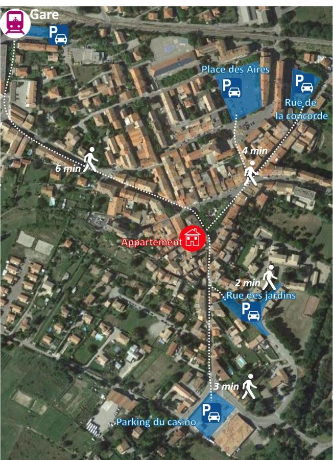 Appartement 4 Pers Plein Centre Ville, Wifi, Balcon Laragne-Monteglin Экстерьер фото